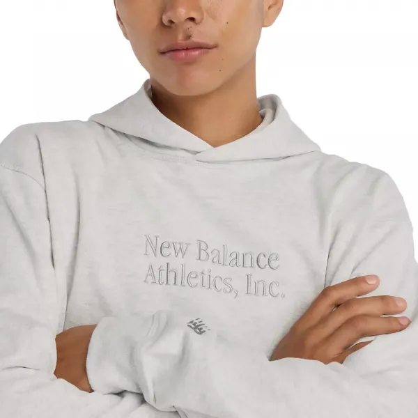 New Balance Athletics Classics Hoodie "Ash Heather" (MT53925AHH)