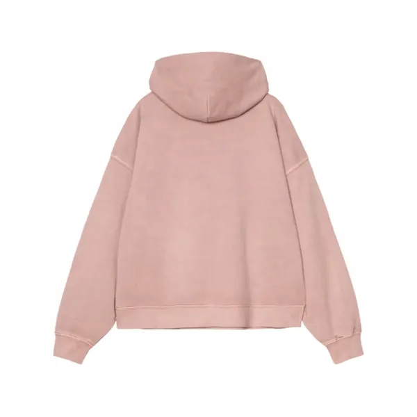 Carhartt WIP Hooded Benton Sweatshirt W "Glassy Pink" (I034512-1NJGD)