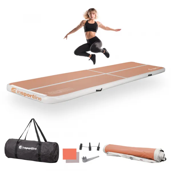 inSPORTline Airstunt 400x100x10 cm mocha mousse