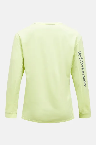 Tričko Peak Performance W Trail Ls Crystal Green