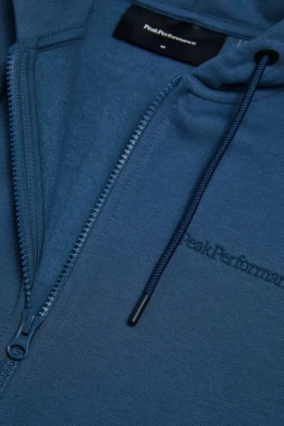 Mikina Peak Performance M Original Small Logo Zip Mountain Lake