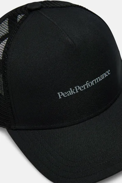 Šiltovka Peak Performance Pp Trucker Cap Black