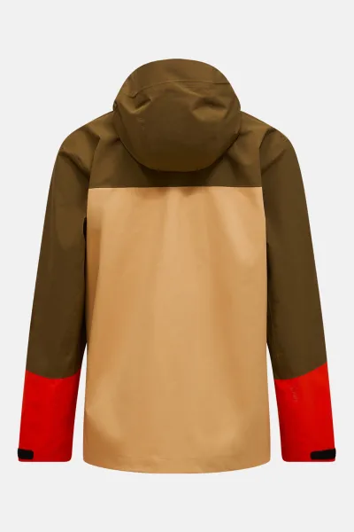 Bunda Peak Performance M Trail Hipe Shell Jacket Meadow Moss