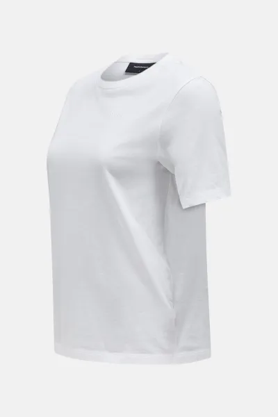 Tričko Peak Performance W Original Small Logo Tee Offwhite