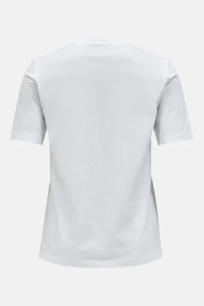 Tričko Peak Performance W Original Small Logo Tee Offwhite