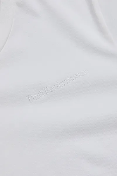 Tričko Peak Performance W Original Small Logo Tee Offwhite