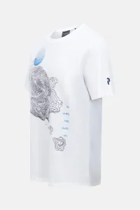 Tričko Peak Performance M Explore Graphic Tee White