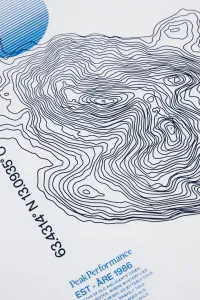 Tričko Peak Performance M Explore Graphic Tee White
