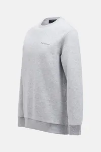 Mikina Peak Performance M Original Small Logo Cre Med Grey Mel