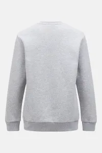 Mikina Peak Performance M Original Small Logo Cre Med Grey Mel