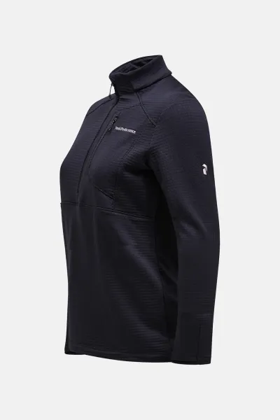 Mikina Peak Performance W Trail Polartec Half Zip Black