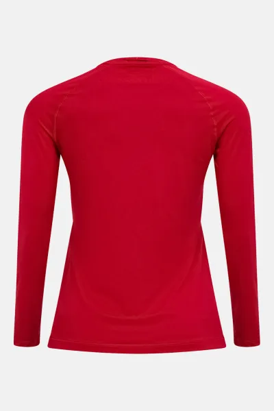 Termo Bielizeň Peak Performance W Spirit Crew Tech Burgundy