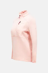 Mikina Peak Performance W Trail Polartec Half Zip Peach Fuzz