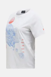 Tričko Peak Performance W Explore Graphic Tee Antarctica