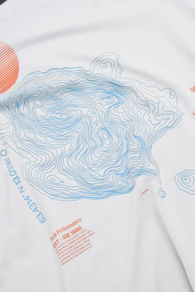 Tričko Peak Performance W Explore Graphic Tee Antarctica