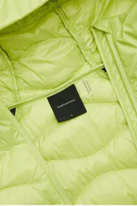 Bunda Peak Performance W Helium Down Hybrid Hood Crystal Green