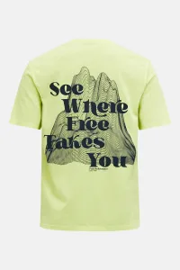 Tričko Peak Performance W Explore Graphic Tee Crystal Green