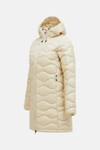Kabát Peak Performance W Helium Down Parka Sand Fog