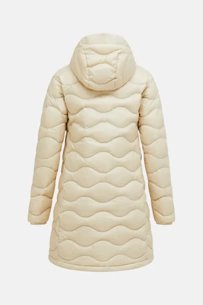 Kabát Peak Performance W Helium Down Parka Sand Fog