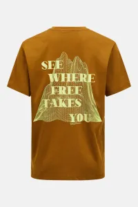 Tričko Peak Performance M Explore Graphic Tee Earthy Summit