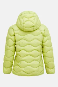 Bunda Peak Performance W Helium Down Hood Jacket Crystal Green