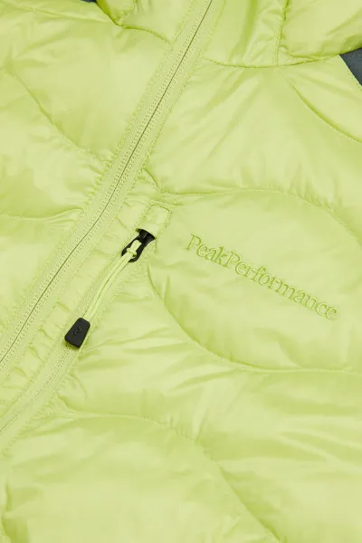 Bunda Peak Performance M Helium Down Hybrid Hood Crystal Green
