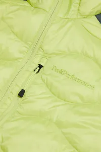 Bunda Peak Performance M Helium Down Hybrid Hood Crystal Green