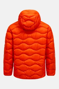 Bunda Peak Performance M Helium Down Hood Jacket Solar Burst