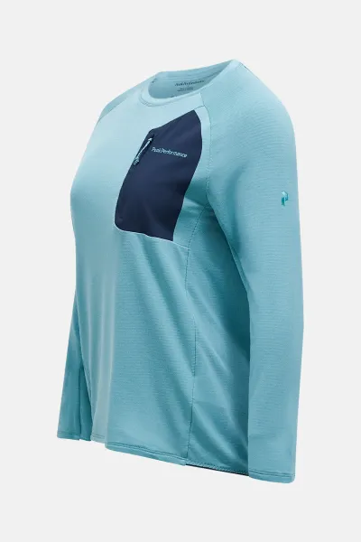 Mikina Peak Performance W Freelight Polartec Grid Deluded Vision