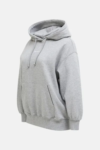 Mikina Peak Performance W Original Terry Hood Med Grey Mel