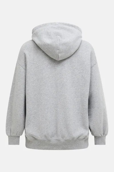 Mikina Peak Performance W Original Terry Hood Med Grey Mel