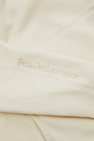 Mikina Peak Performance M Treeline Fleece Hood Sand Fog