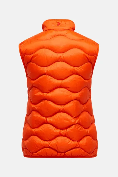 Vesta Peak Performance W Helium Down Vest Solar Burst