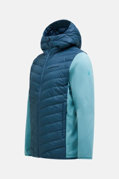 Bunda Peak Performance M Frost Down Hybrid Hood Mountain Lake