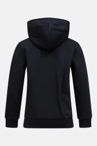Mikina Peak Performance Jr Original Zip Hood Black
