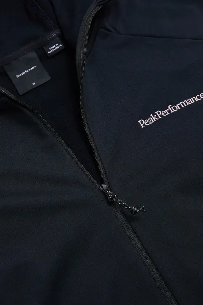 Mikina Peak Performance M Light Zip Hood Black