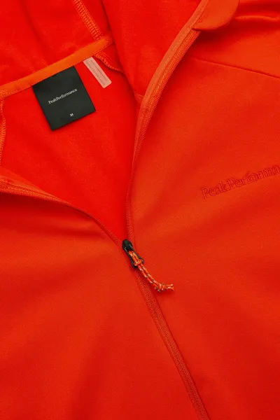 Mikina Peak Performance M Light Zip Hood Solar Burst