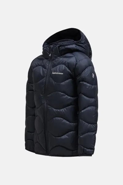 Bunda Peak Performance Jr Helium Down Hood Jacke Black