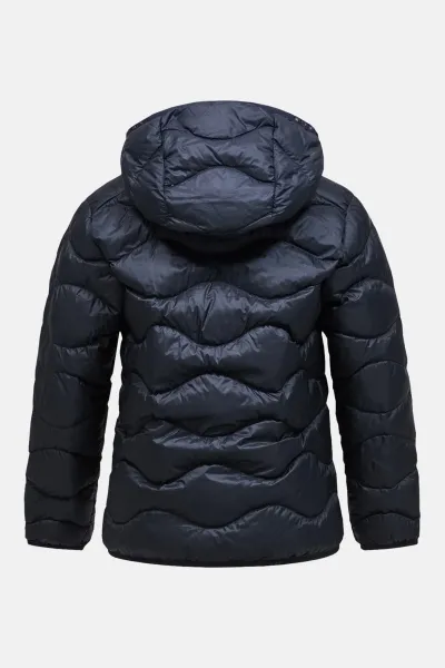 Bunda Peak Performance Jr Helium Down Hood Jacke Black