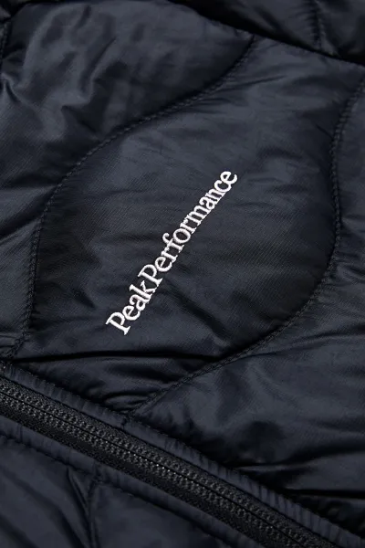 Bunda Peak Performance Jr Helium Down Hood Jacke Black