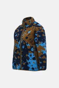 Mikina Peak Performance W Graphic Pile Jacket Frosty Haze