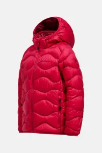 Bunda Peak Performance Jr Helium Down Hood Jacke Tech Burgundy