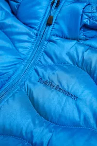 Bunda Peak Performance Jr Helium Down Hood Jacke Azure Ascent