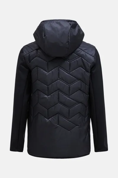 Bunda Peak Performance M Elevate Liner Hybrid Ho Black