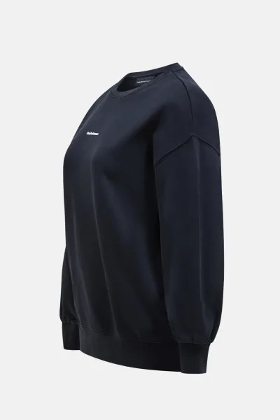 Mikina Peak Performance W Original Terry Crew Black