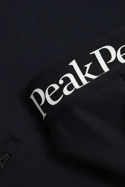 Mikina Peak Performance M Rider Essentials Zip Houe Shadow Black