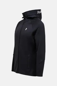 Mikina Peak Performance M Rider Essentials Zip Houe Shadow Black