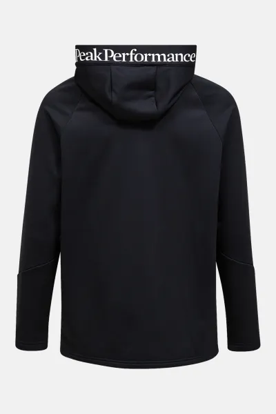 Mikina Peak Performance M Rider Essentials Zip Houe Shadow Black