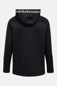 Mikina Peak Performance M Rider Essentials Zip Houe Shadow Black