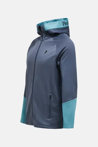 Mikina Peak Performance M Rider Essentials Zip Houe Shadow Mountain Mist